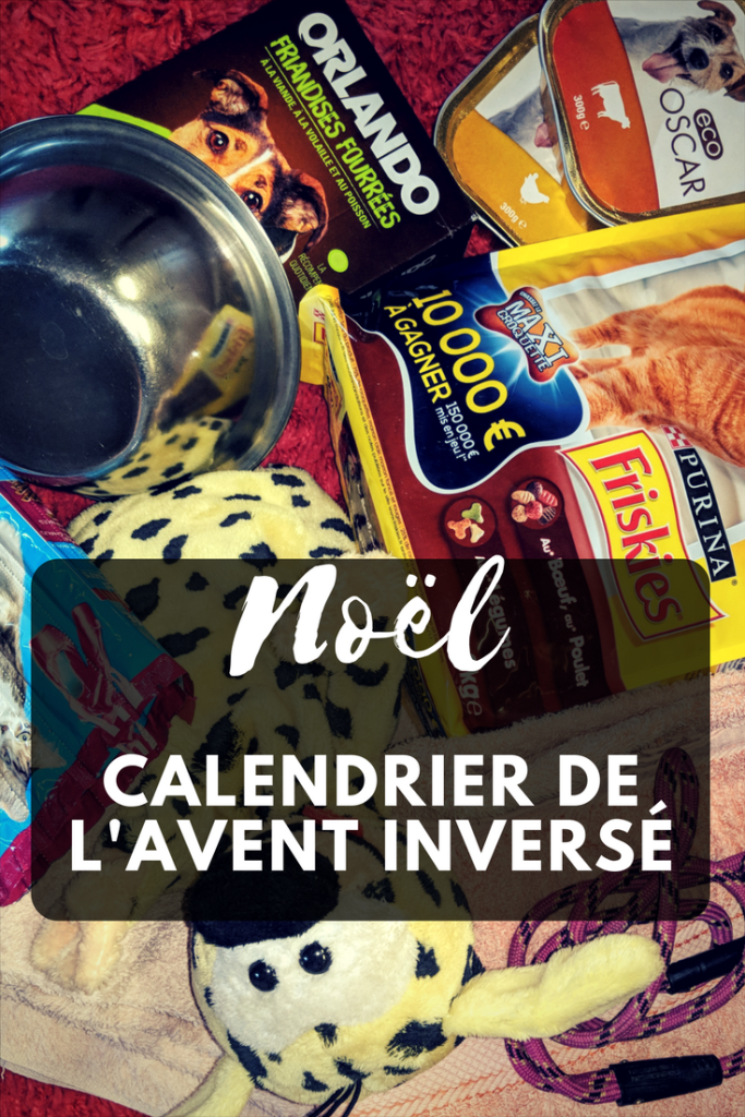Calendrier de l'avent inversé 2017