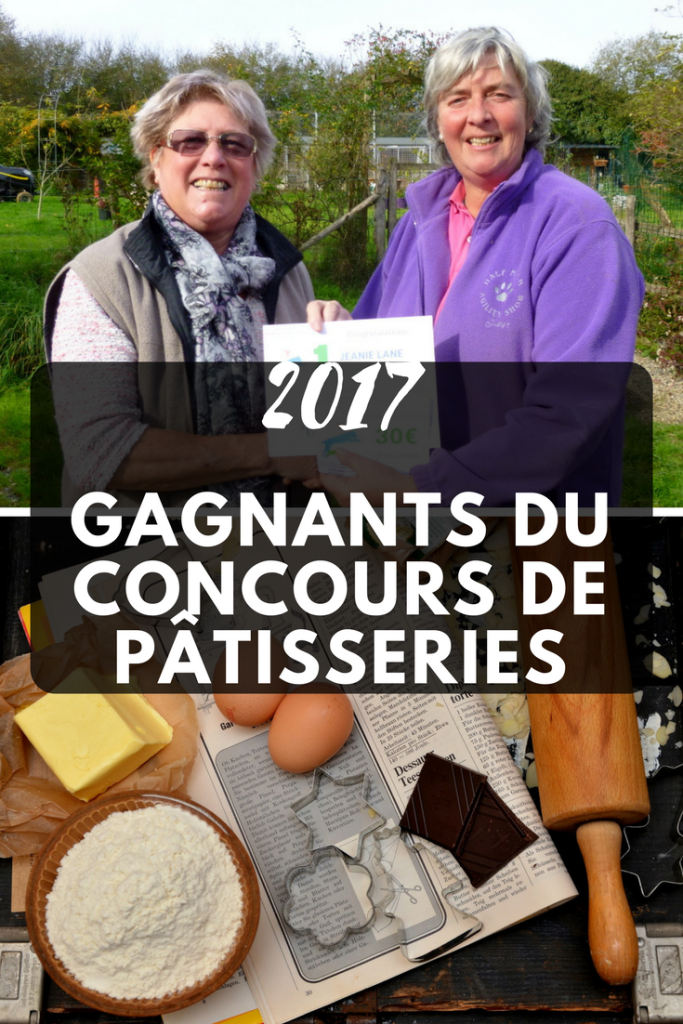 gagnants du concours de pâtisseries 2017