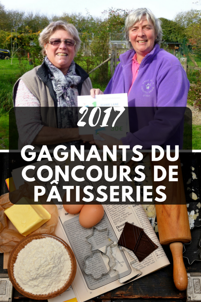 Félicitations aux gagnants du concours de pâtisseries Grande-Daze 2017.