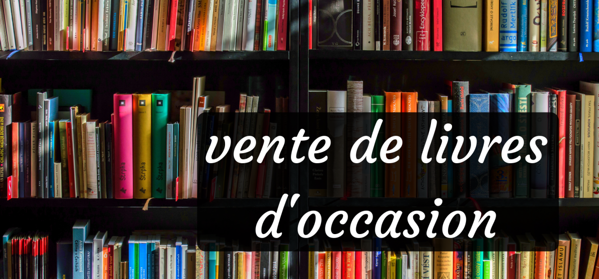 REPORTEE Vente de livres d’occasion