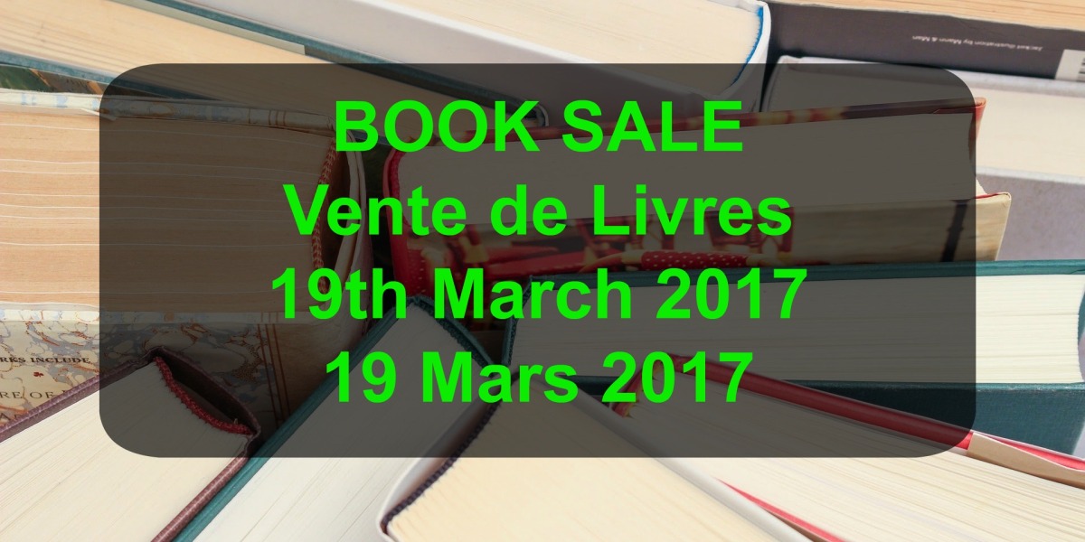 book sale March 2017